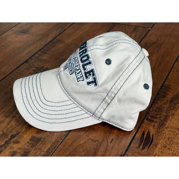 Chevrolet Motor Company Established 1911 Hat Cap Beige Ralph White - Picture 2 of 8